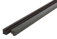 Avslutningslist Black Oak 3000 mm 2-pack Fibrotech